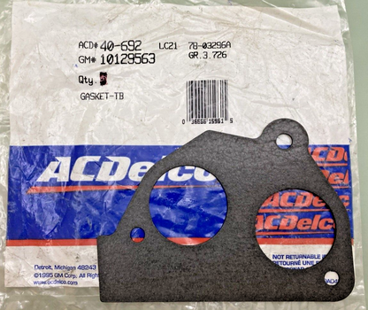 NEW GENUINE ACDELCO 40-692 GASKET-TB, GM 10129563