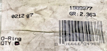 NEW GENUINE ACDELCO 1989977 O, Ring, On Housing 1985-1995 GM 1989977