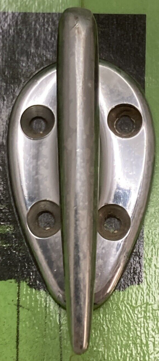 NEW GENUINE ATTWOOD 9104 3" STREAMLINE CLEAT CHROME PLATED