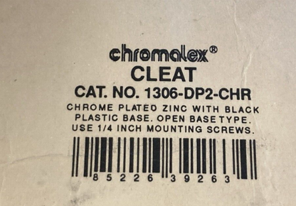 NEW GENUINE PERKO 1306-DP2-CHR CLEAT CHROME