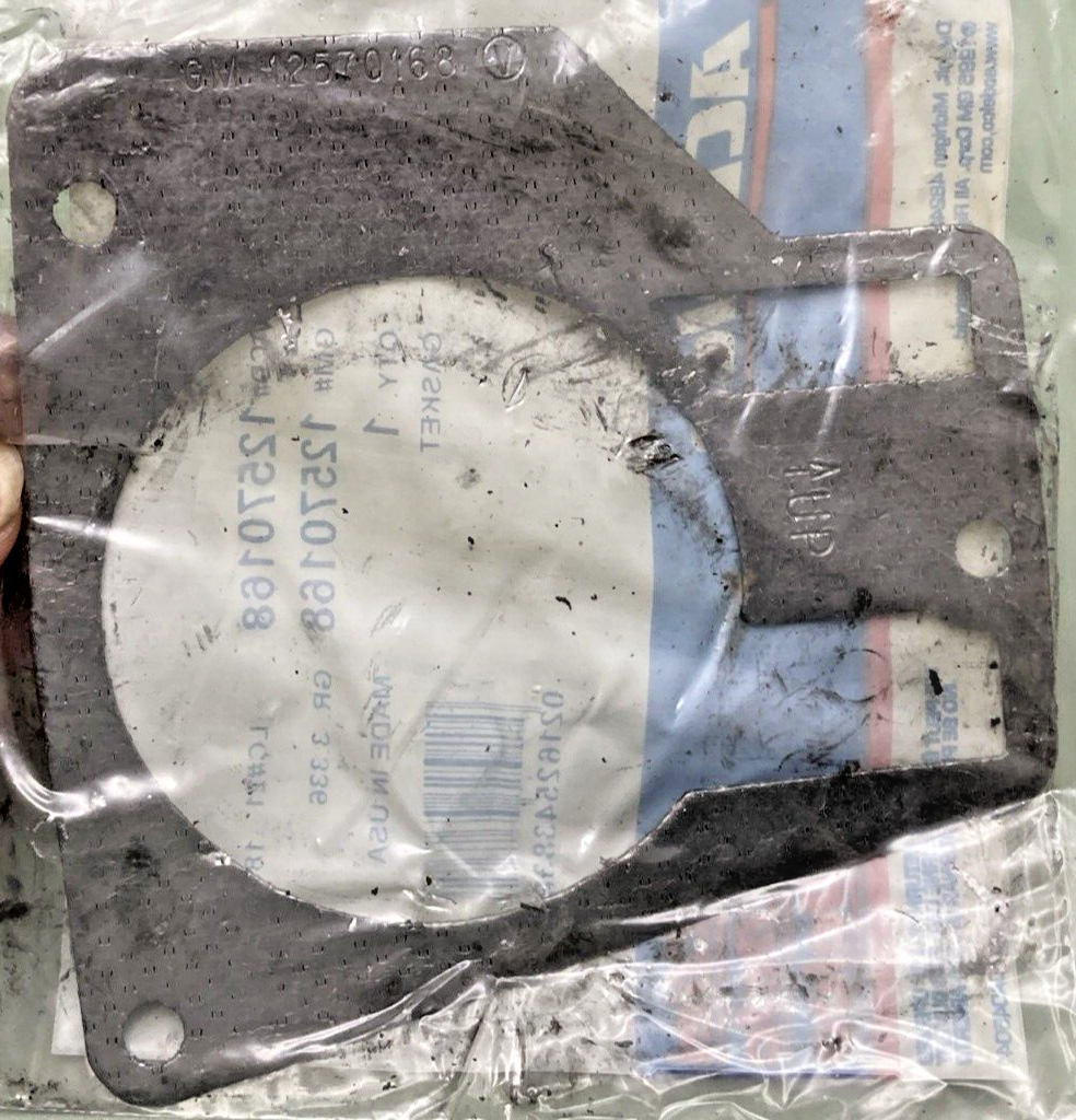 NEW GENUINE ACDELCO 12570168 GASKET, THROTTLE BODY, (1996-2007) GM 12570168
