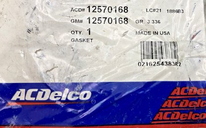 NEW GENUINE ACDELCO 12570168 GASKET, THROTTLE BODY, (1996-2007) GM 12570168