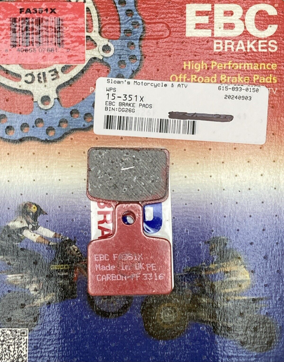 NEW GENUINE EBC FA351X Brake Pads