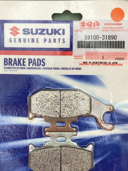 NEW GENUINE SUZUKI 59100-31890 Brake Pads