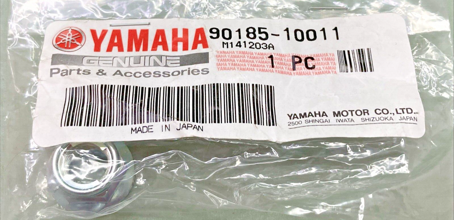 NEW GENUINE YAMAHA 90185-10011 NUT, SELF-LOCKING