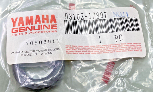 QTY 3 NEW GENUINE YAMAHA 93102-17807 OIL SEAL