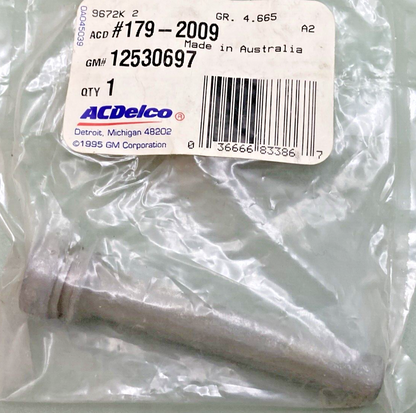 NEW GENUINE ACDELCO 179-2009 PIN, FRONT BRAKE CALIPER GUIDE, GM 12530697