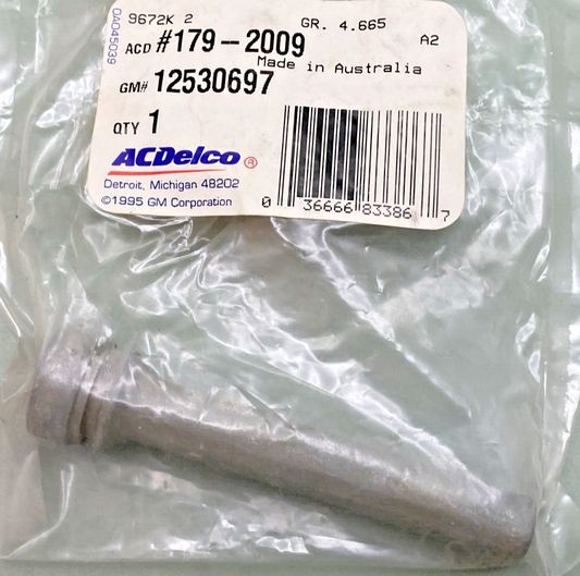 NEW GENUINE ACDELCO 179-2009 PIN, FRONT BRAKE CALIPER GUIDE, GM 12530697