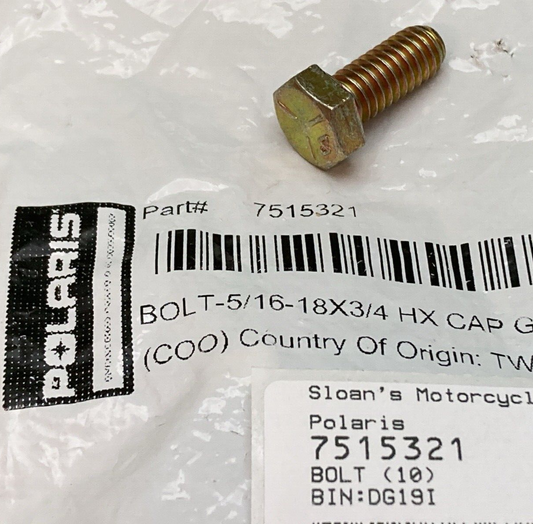 NEW GENUINE POLARIS 7515321 BOLT