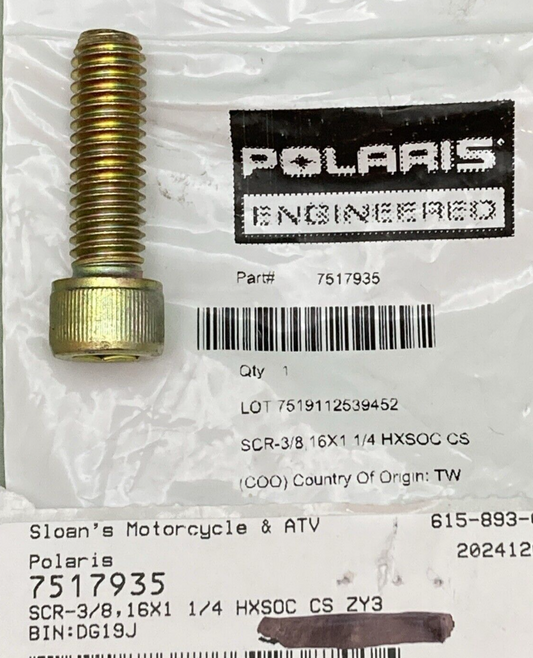 NEW GENUINE POLARIS 7517935 SCREW