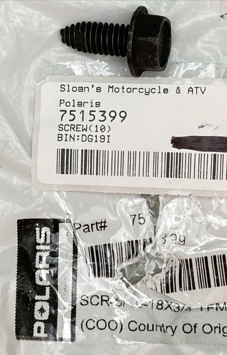NEW GENUINE POLARIS 7515399 SCREW