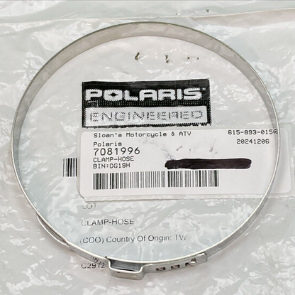 NEW GENUINE POLARIS 7081996 Clamp - Hose