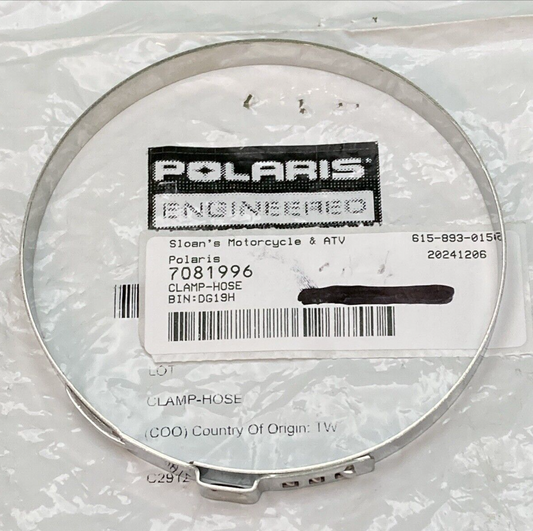 NEW GENUINE POLARIS 7081996 Clamp - Hose