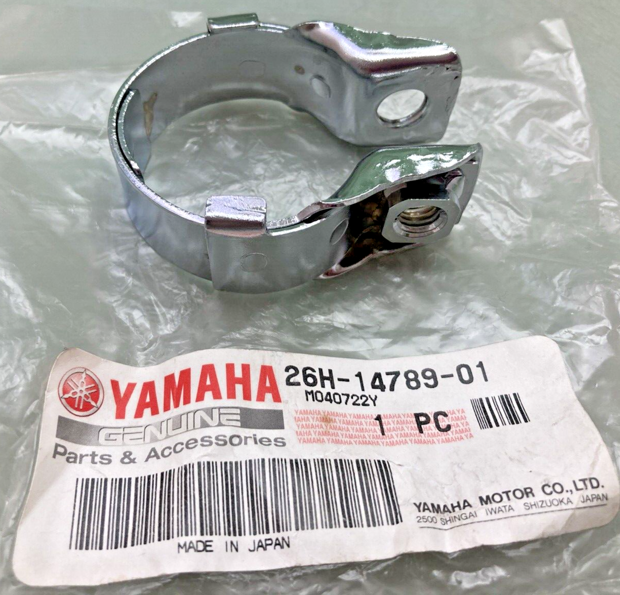 NEW GENUINE YAMAHA 26H-14789-01 BAND, SLIENCER