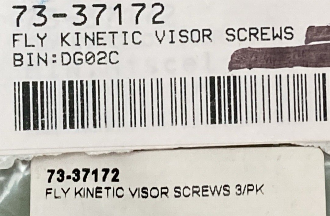 NEW GENUINE WPS 73-37172 Visor Screw Kit for Kinetic Helmet