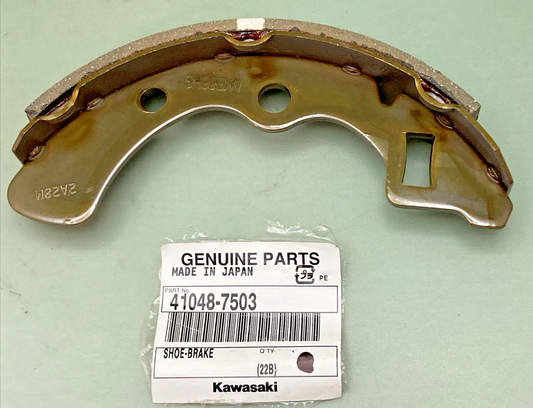 NEW GENUINE KAWASAKI 41048-7503 Shoe - Brake