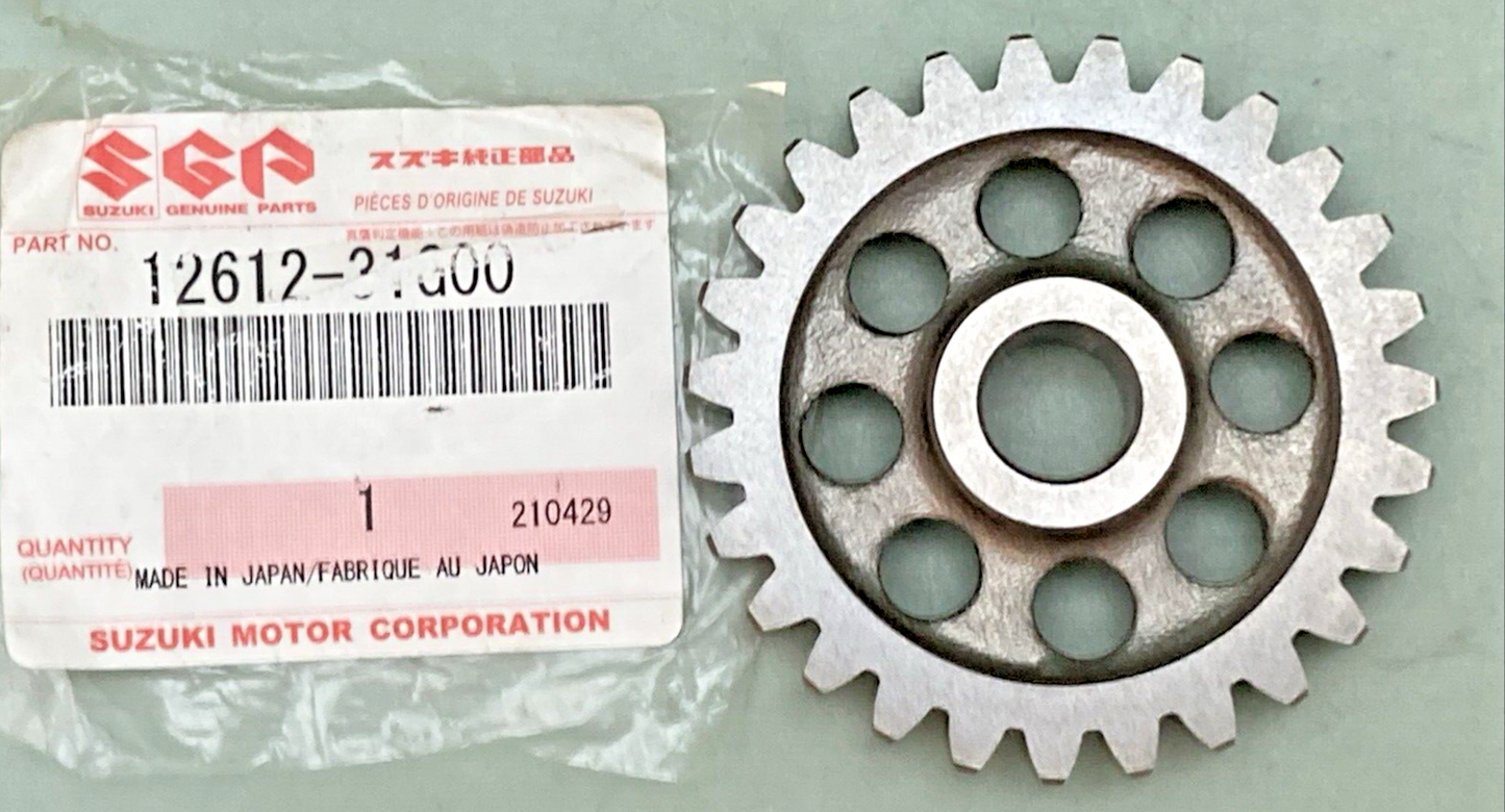 NEW GENUINE SUZUKI 12612-31G00 Gear, Starter Idle NO.2