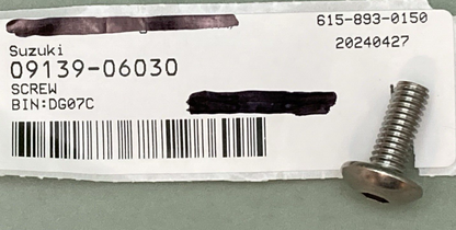 NEW REPLACES SUZUKI 09139-06030 Screw