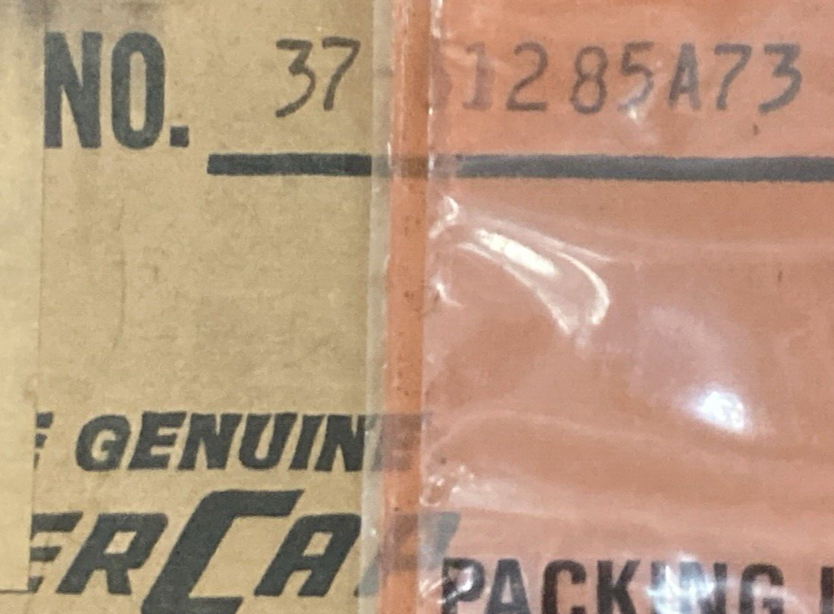 NEW GENUINE MERCURY 37-61285A73 DECAL KIT 40 HP BLACK BLUE