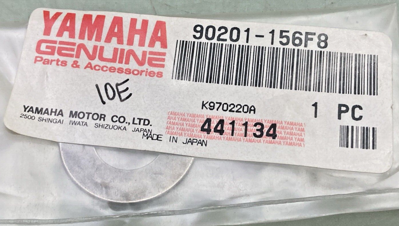 NEW GENUINE YAMAHA 90201-156F8 WASHER, PLATE