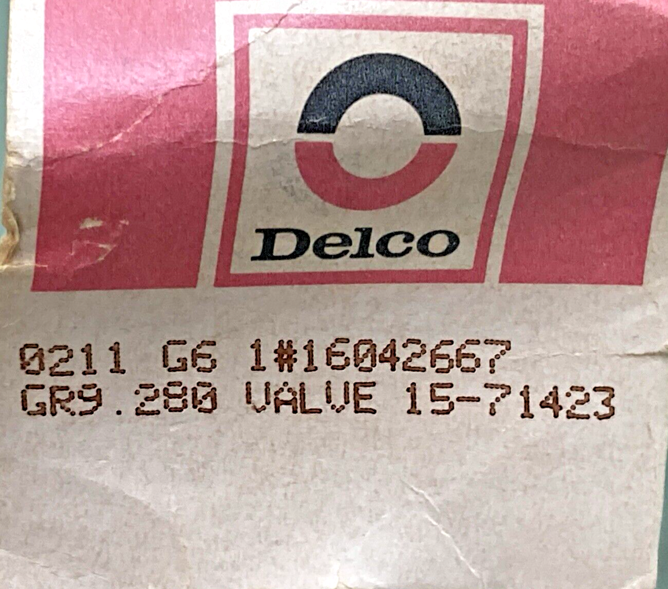 NEW GENUINE ACDELCO 16042667 VALVE, AIR CONDITIONING (A/C) CONTROL