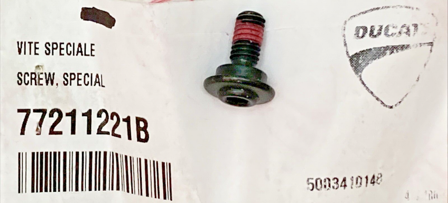 QTY 2 NEW GENUINE DUCATI 77211221B Screw M6X12