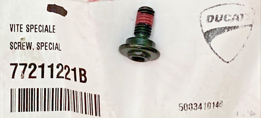 QTY 2 NEW GENUINE DUCATI 77211221B Screw M6X12