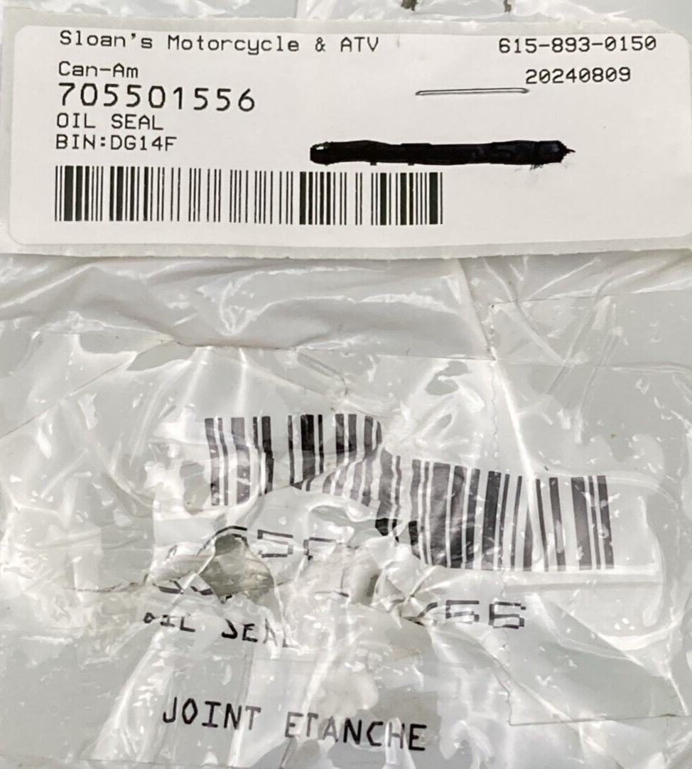 NEW GENUINE CAN-AM 705501556 OIL SEAL