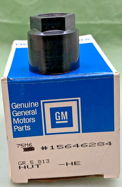 NEW GENUINE GM 15646284 WHEEL COVER CENTETR CAP,  NUT HEXAGON WHEEL CAP