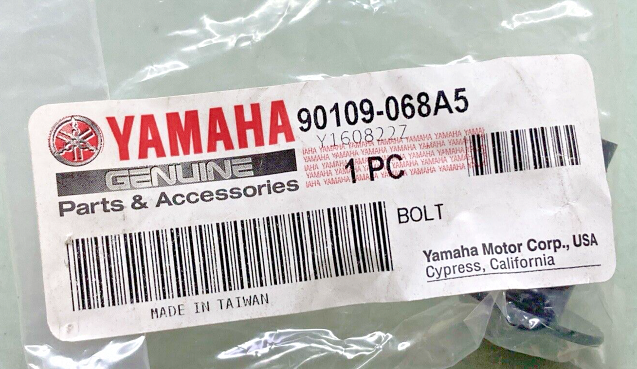 NEW GENUINE YAMAHA 90109-068A5 BOLT