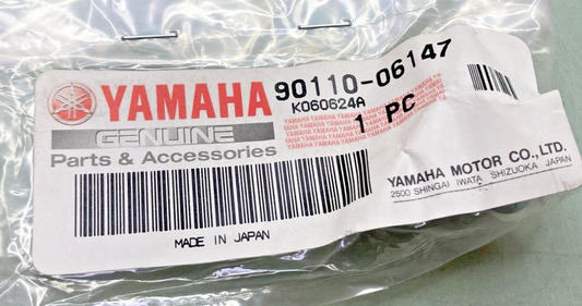 NEW GENUINE YAMAHA 90110-06147 BOLT, HEX SKT HEADSOCKET HEAD
