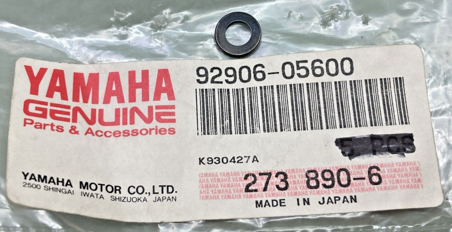 QTY 4 NEW GENUINE YAMAHA 92906-05600 WASHER, PLATE