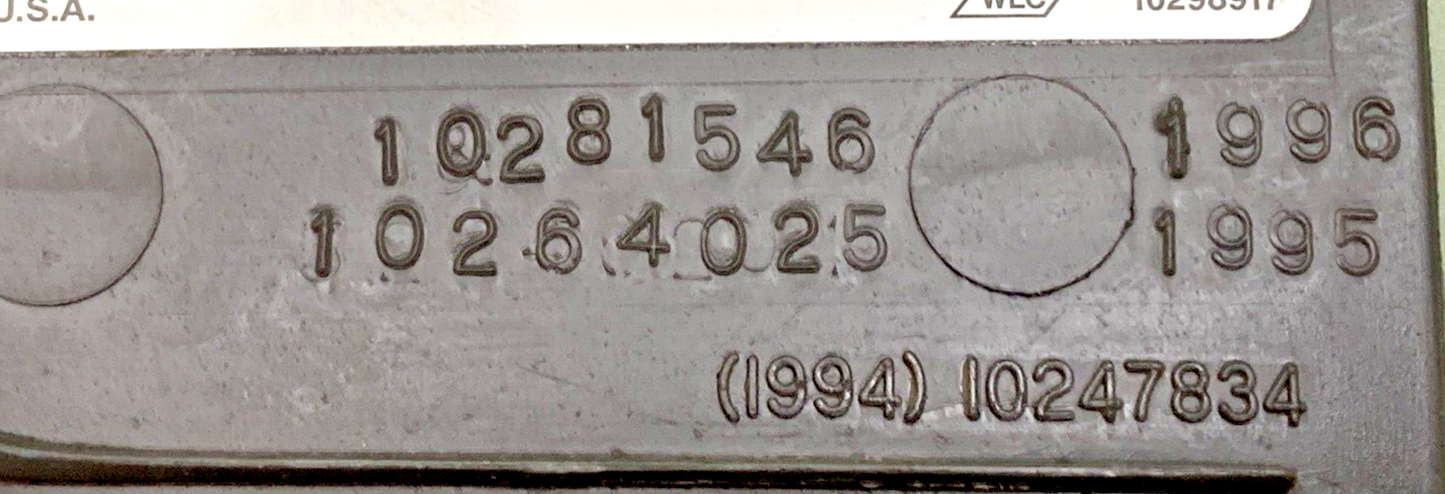 NEW GENUINE GM 10281546 DOOR ASSEMBLY, INSTRUMENT PANEL FUSE BLOCK ACCESS
