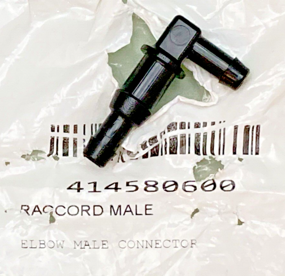 Replaces Can-Am 414580600 MALE ELBOW CONNECTOR, New