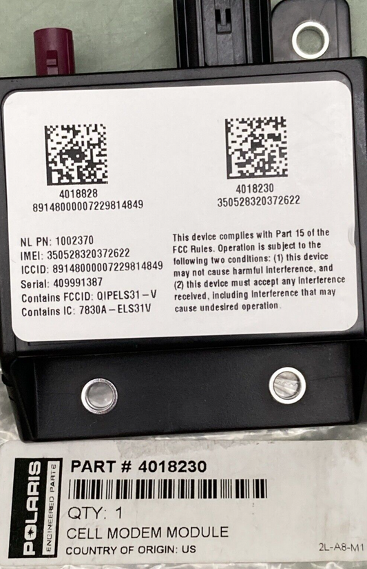 NEW GENUINE POLARIS 4018230 Cell Modem Module