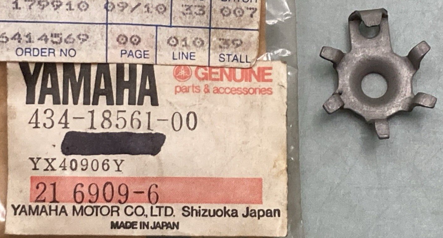 NEW GENUINE YAMAHA 434-18561-00 SIDE PLATE SHIFTER 1
