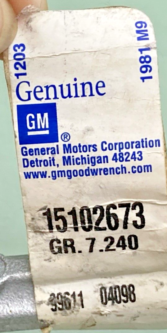 NEW GENUINE GM 15102673 LINK, FRONT STABILIZER SHAFT