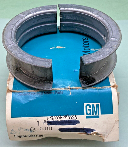 NEW GENUINE GM 12329983 MAIN BEARING, 1984-1985 GM