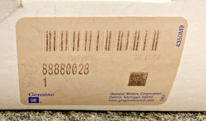 NEW GENUINE GM 88880028 SWITCH KIT ELECTRONIC BRAKE CONTROL FRONT DRIVE AXLE VAC