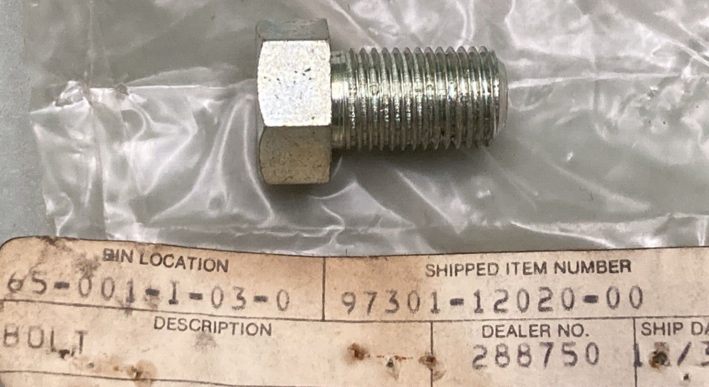 NEW REPLACES YAMAHA 97301-12020-00 BOLT CYLINDER CRANKCASE