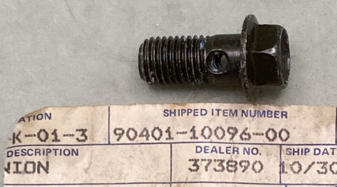 NEW REPLACES YAMAHA 90401-10096-00 Bolt Union Front Master Cylinder