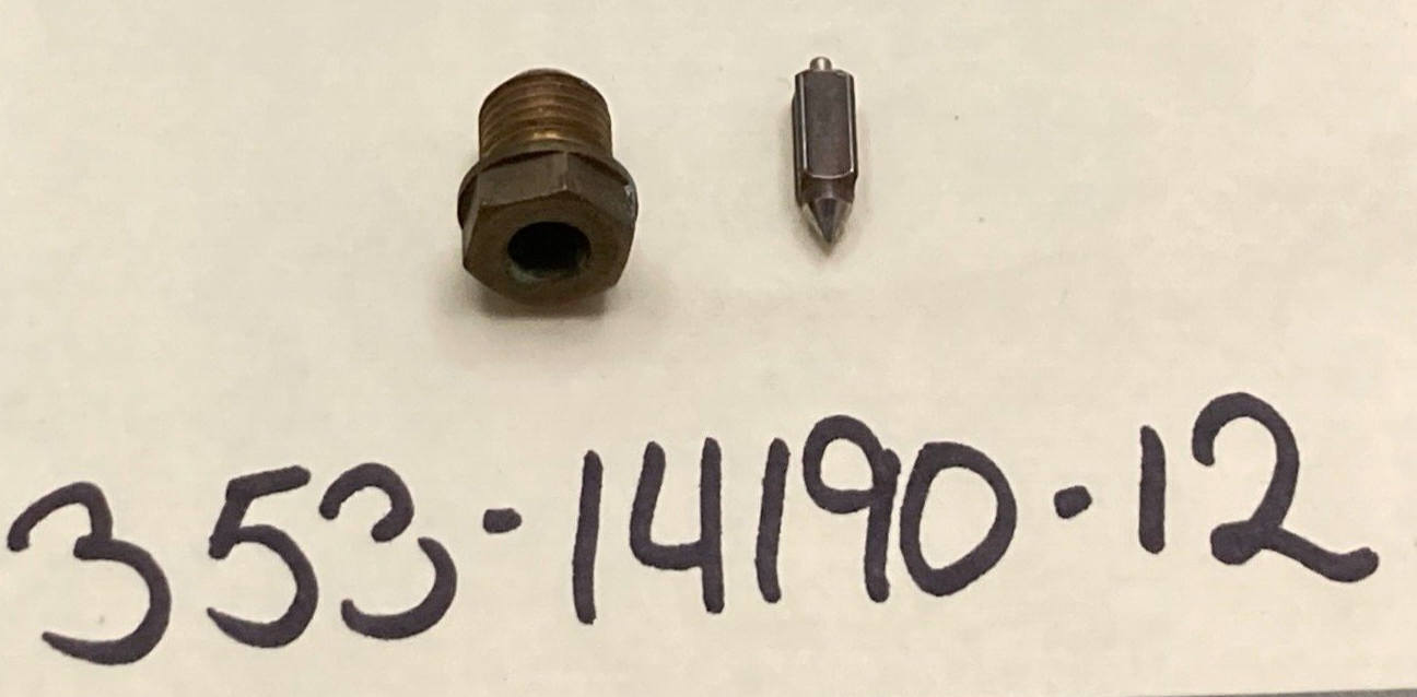 NEW REPLACES YAMAHA 353-14190-12 Needle Valve Assembly