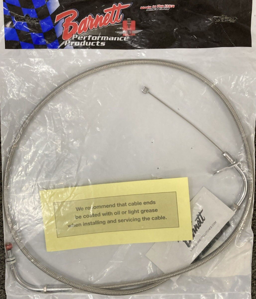 NEW REPLACES YAMAHA 102-90-30004 Throttle Pull Cable Stainless Braided