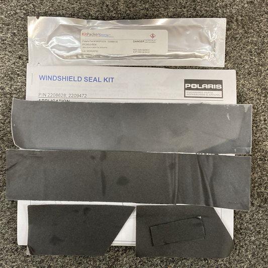 NEW GENUINE POLARIS 2208628 WINDSHIELD SEAL KIT