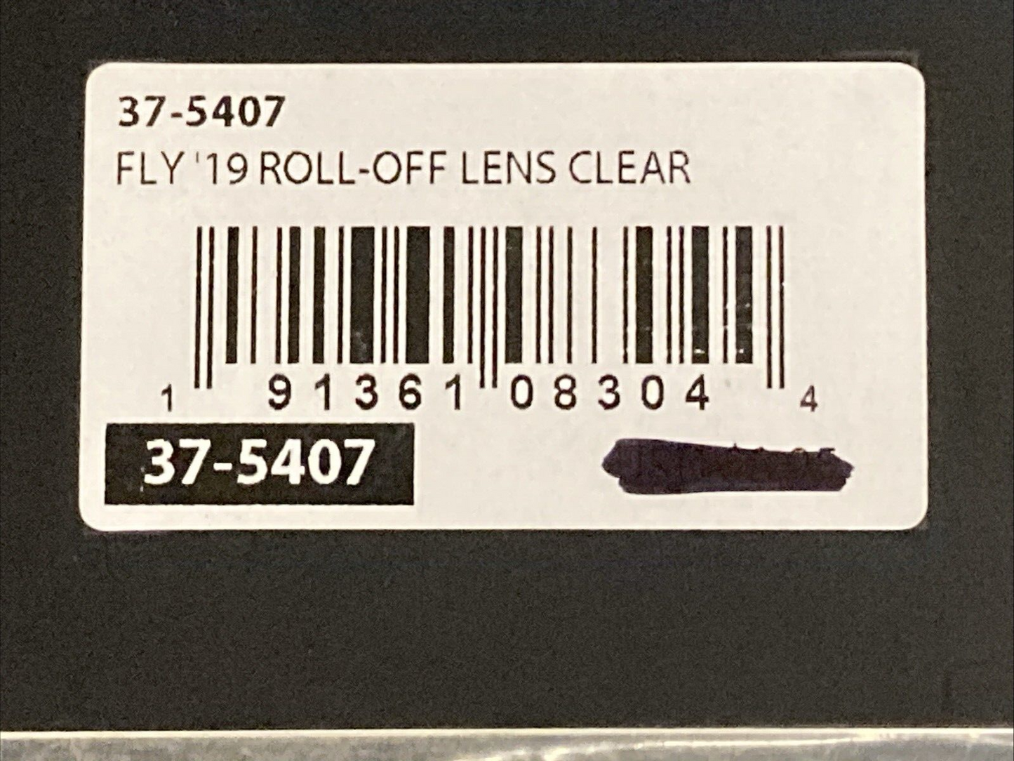 NEW GENUINE FLY RACING 37-5407  Roll-Off Lens CLEAR 19