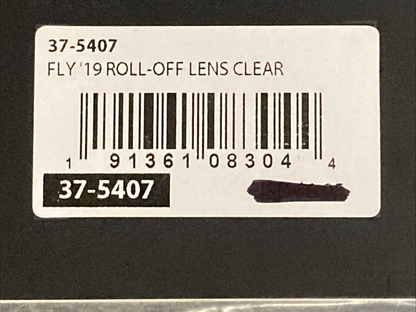 NEW GENUINE FLY RACING 37-5407  Roll-Off Lens CLEAR 19