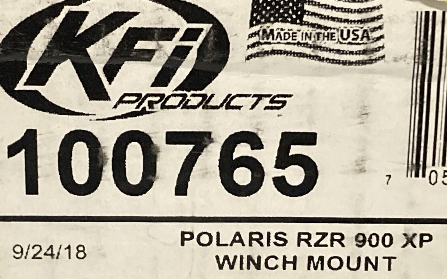 NEW GENUINE KFI 100765 Winch Mount