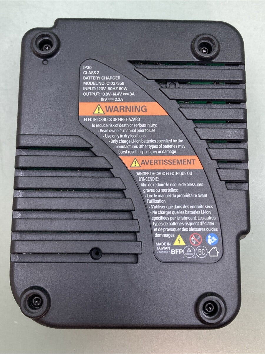 NEW GENUINE STACYC INC. C1037358 Smart Battery Charger 18V