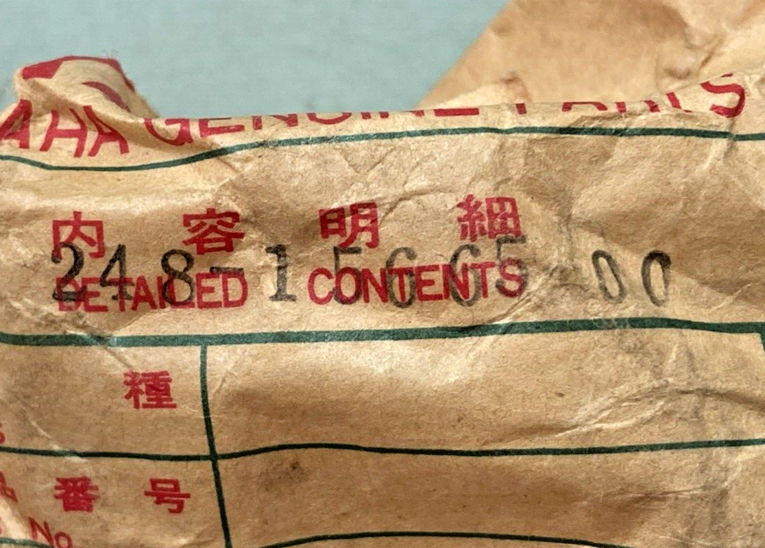 NEW GENUINE YAMAHA 248-15665-00 SPRING, TORSION