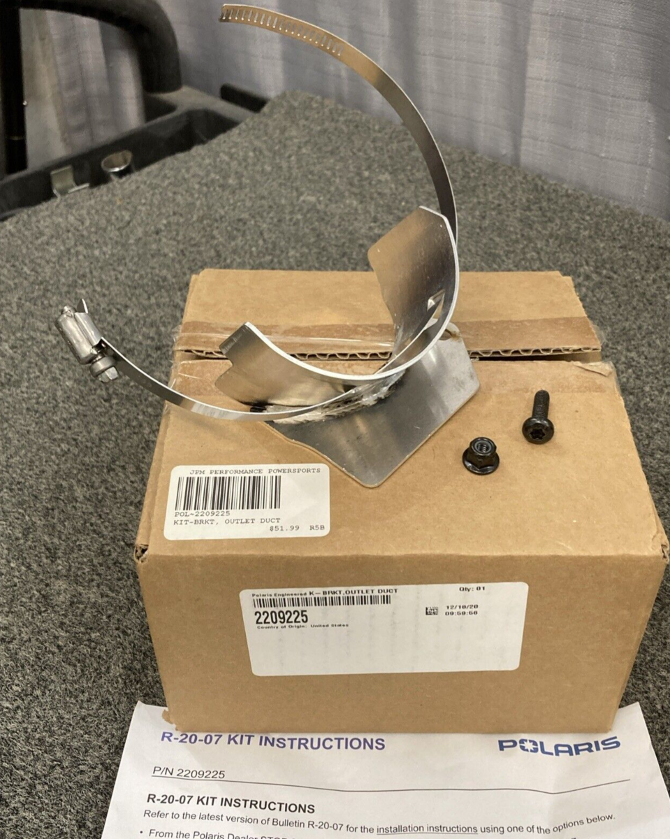 NEW GENUINE POLARIS 2209225 KBRKT,OUTLET DUCT